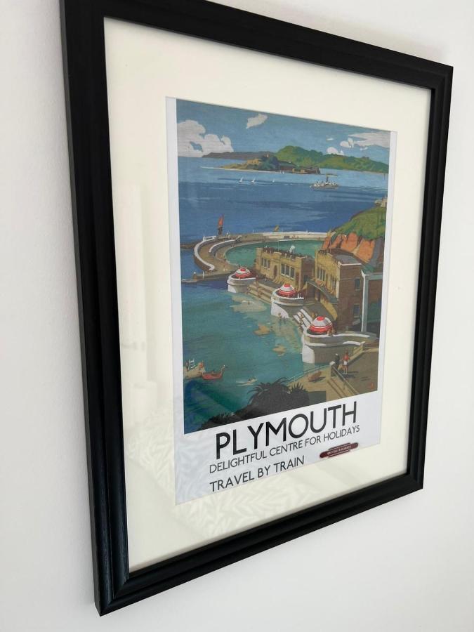 Lovely 1 Bed Flat *Free Parking* Hoe/Barbican Plymouth Dış mekan fotoğraf